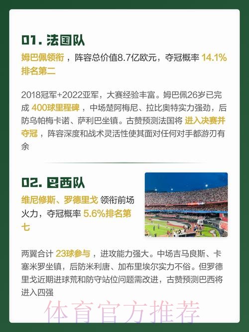 世界杯下注指南:如何精准预测赛果,避免不必要的花费 世界杯下注指南:如何精准预测赛果,避免不必要的花费